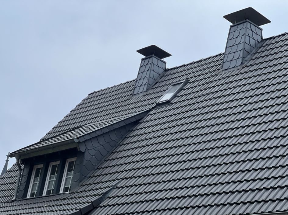 Endergebnis eines Daches der Dachdeckerfirma Alpi Bedachungen aus Castrop-Rauxel