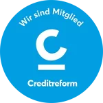 Creditreform-Siegel wir sind Mitglied